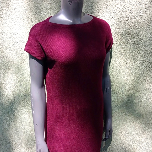 ST JOHN/NEIMAN MARCUS LADIES VINTAGE DENSE WOOL BLEND LUXURY FABRIC MIDI DRESS - Picture 12 of 17